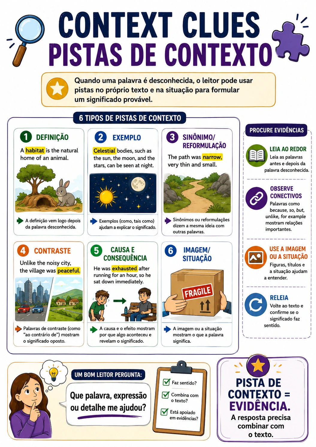Página visual: Context Clues